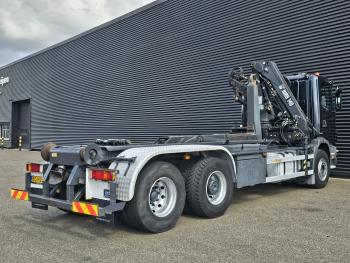 R114.340 6x2 / HIAB CRANE + 25T HOOKLIFT